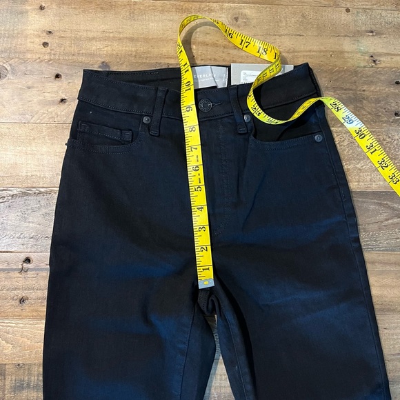 NWT Everlane The Curvy Authentic Stretch High-Rise Skinny Jean Black 25 Ankle - Picture 11 of 13